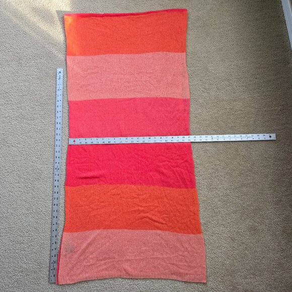 Claudia Nichole Accessories - NWOT Colorblock Cashmere Pink Salmon Melon Claudia Nichole